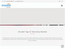 Tablet Screenshot of orsabil.com